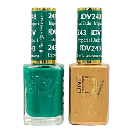 Dnd Diva Duo Gel & Polish - Imperial Jade 243 - Universal Nail Supplies