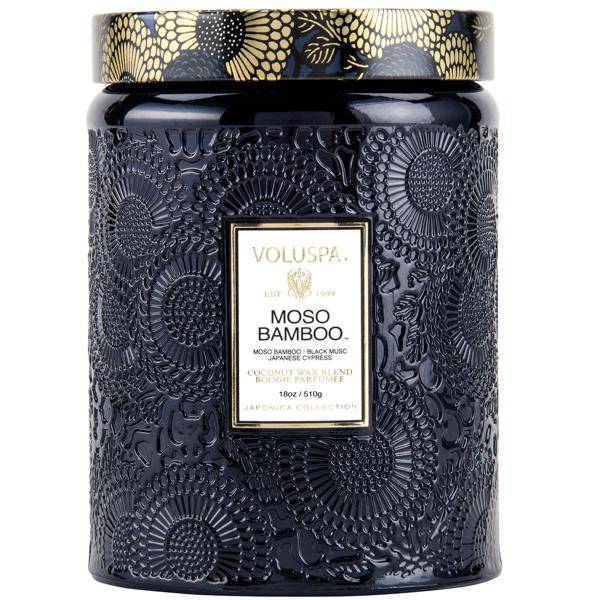 Voluspa Moso Bamboo Large Jar Candle - Universal Nail Supplies