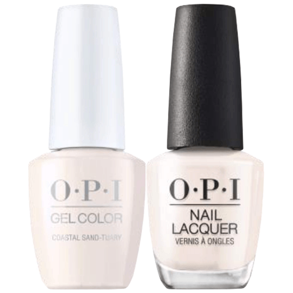 OPI GelColor + Matching Lacquer Costal Sand-tuary #N77 - Universal Nail Supplies