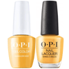 OPI GelColor + Matching Lacquer Marigolden Hour #N82 (Discontinued)