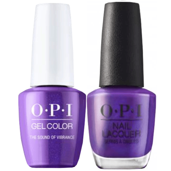OPI GelColor + Matching Lacquer The Sound Of Vibrance  #N85 - Universal Nail Supplies