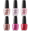 OPI Lacquer Downtown LA - Fall 2021 Collection #1 Set of 6