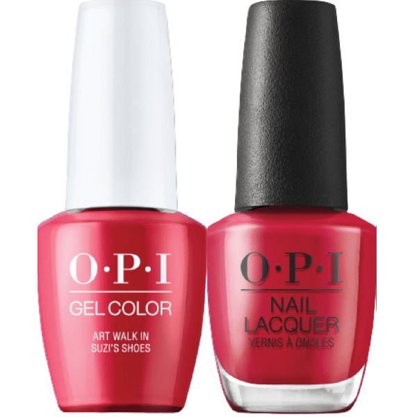OPI GelColor + Matching Lacquer Art Walk in Suzi's Shoes #LA06 ...