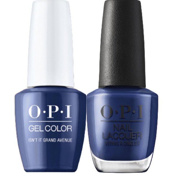 OPI GelColor + Matching Lacquer Isn't it Grand Avenue #LA07 - Universal Nail Supplies