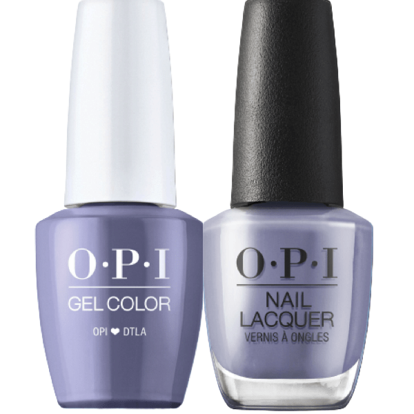 OPI GelColor + Matching Lacquer OPI Love DTLA #LA09 - Universal Nail Supplies