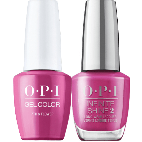 OPI GelColor + Infinite Shine 7th & Flower #LA05 - Universal Nail Supplies