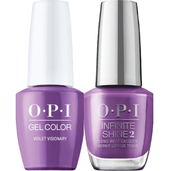 OPI GelColor + Infinite Shine Violet Visionary #LA11 - Universal Nail Supplies