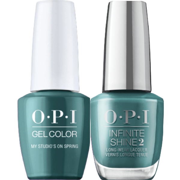OPI GelColor + Infinite Shine My Studio's on Spring #LA12 - Universal Nail Supplies