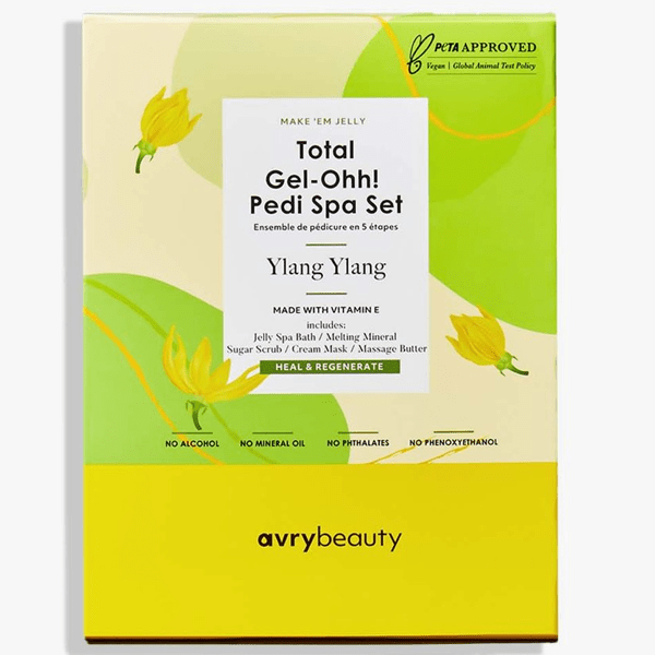 Total Gel-Ohh! Pedi Spa Set of 5 - Ylang Ylang - Universal Nail Supplies
