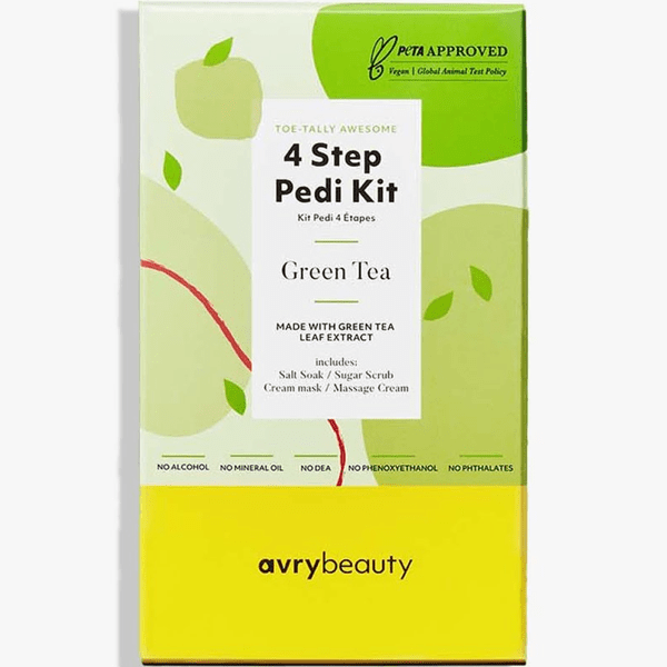 4 Step Pedi Kit - Green Tea - Universal Nail Supplies