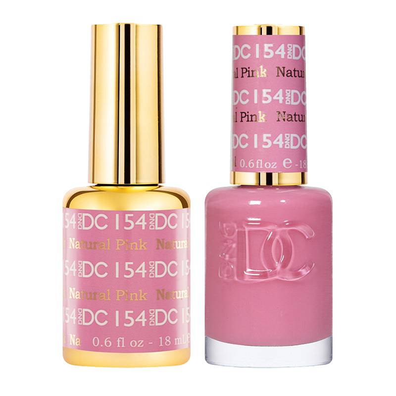DND DC Gel Duo - Natural Pink #154 - Universal Nail Supplies
