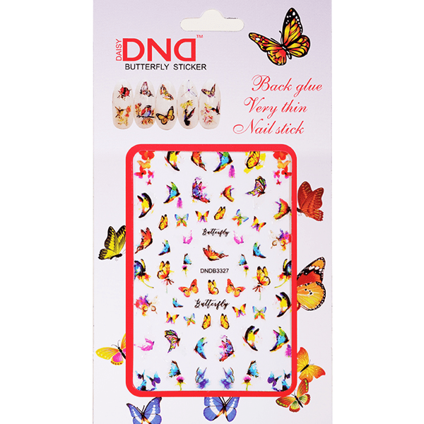 DND Nail Art - Butterfly Stickers #327 - Universal Nail Supplies