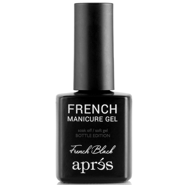 Aprés Nail Gel-X Nail Extensions - French Manicure Gel-French Black - Universal Nail Supplies