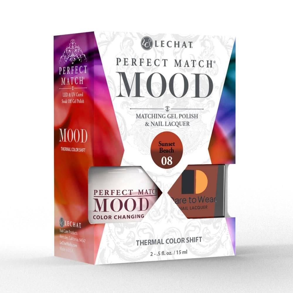 Perfect Match Mood Changing Gel - Sunset Beach - Universal Nail Supplies