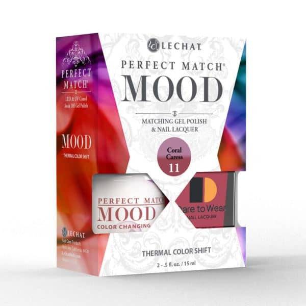 Perfect Match Mood Changing Gel - Coral Caress - Universal Nail Supplies