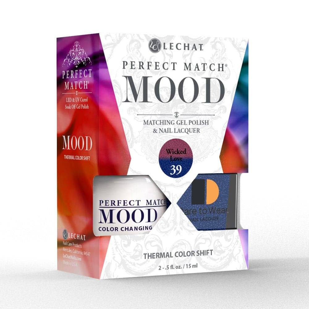 Perfect Match Mood Changing Gel -  Wicked Love - Universal Nail Supplies