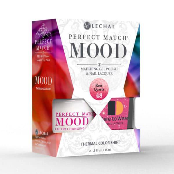 Perfect Match Mood Changing Gel - Rose Quartz - Universal Nail Supplies