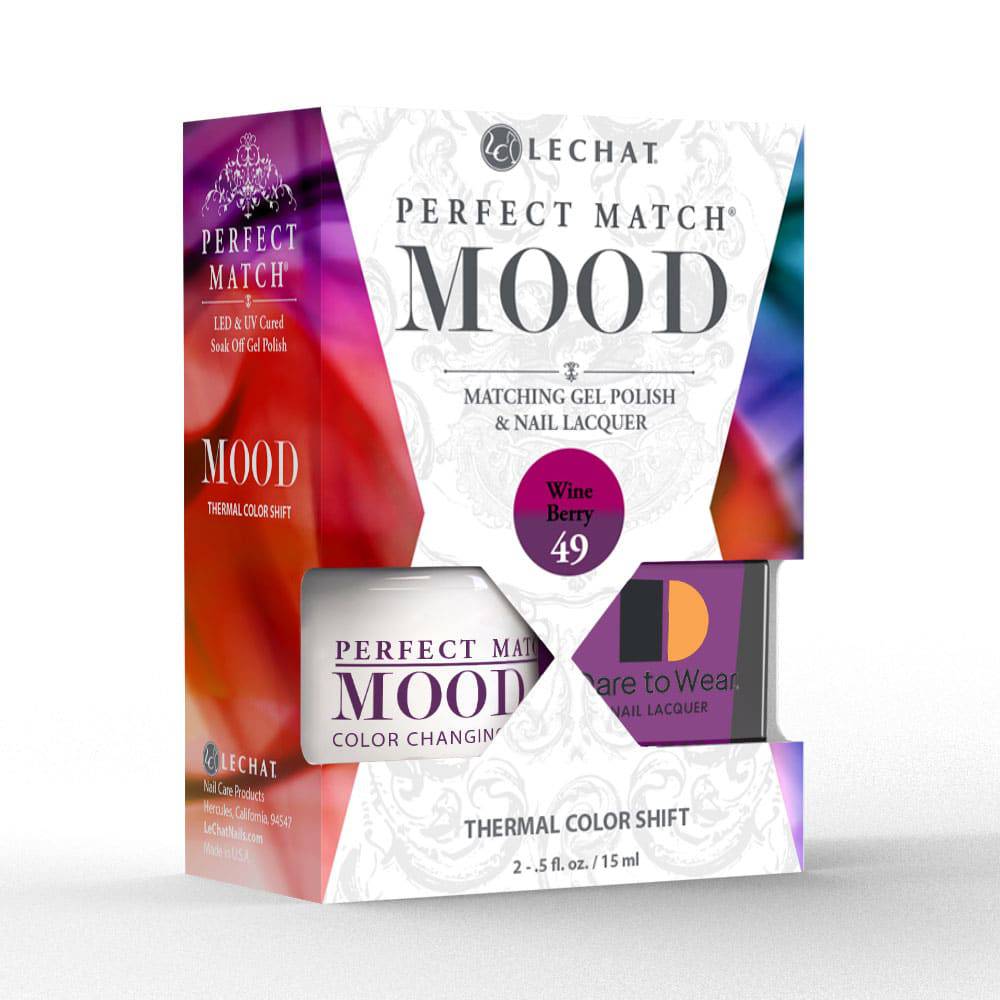 Perfect Match Mood Changing Gel - Wine Berry - Universal Nail Supplies