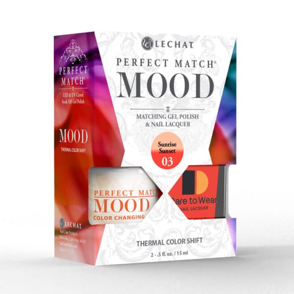 Perfect Match Mood Changing Gel - Sunrise Sunset - Universal Nail Supplies