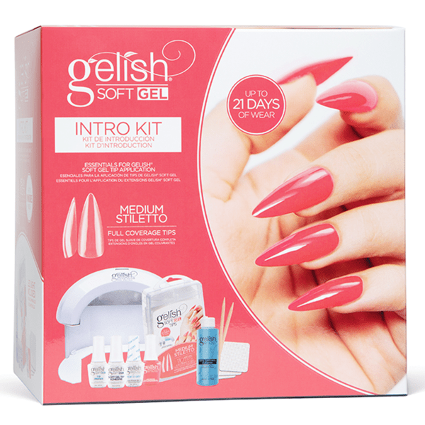Harmony Gelish Soft Gel Kit - Medium Stiletto - Universal Nail Supplies