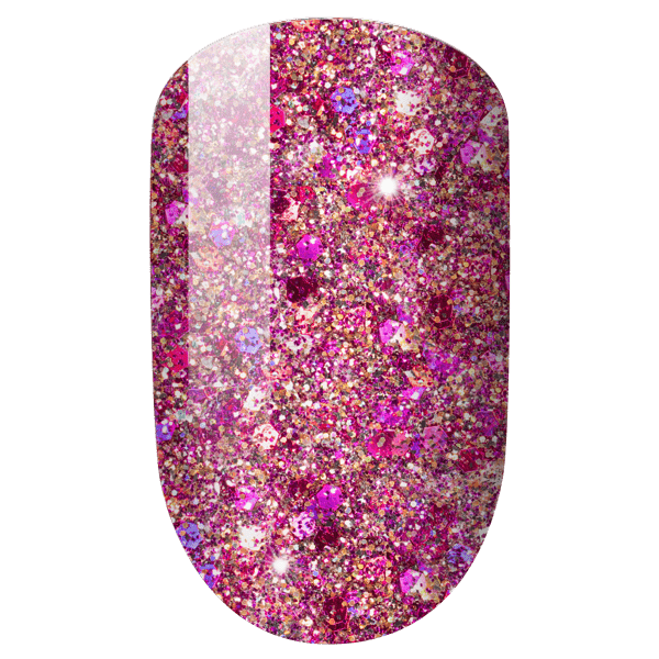 Lechat Perfect Match Sky dust Gel + Matching Lacquer  - Sonic Bloom #SDMS04 - Universal Nail Supplies