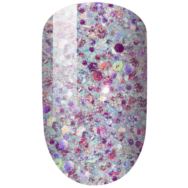 Lechat Perfect Match Sky dust Gel + Matching Lacquer  - Misty Morning #SDMS06 - Universal Nail Supplies