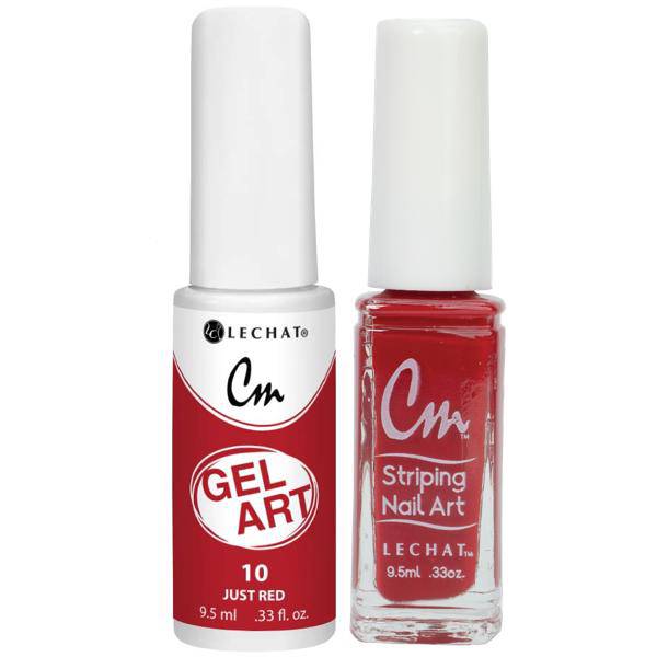 Lechat Cm Nail Art Gel + Lacquer #10 Just Red - Universal Nail Supplies