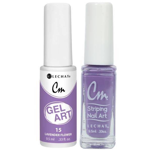 Lechat Cm Nail Art Gel + Lacquer #15 Lavender Flower - Universal Nail Supplies