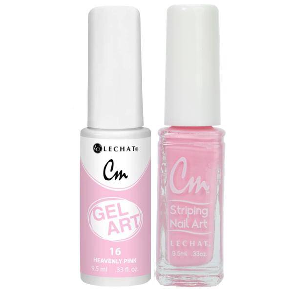Lechat Cm Nail Art Gel + Lacquer #16 Heavenly Pink - Universal Nail Supplies