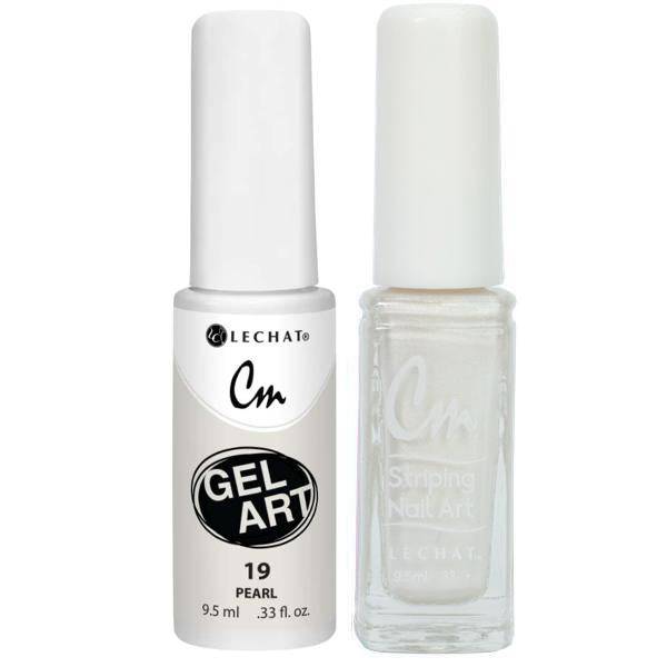 Lechat Cm Nail Art Gel + Lacquer #19 Pearl - Universal Nail Supplies