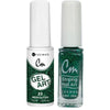 Lechat Cm Nail Art Gel + Lacquer #33 Green glitter (Clearance)