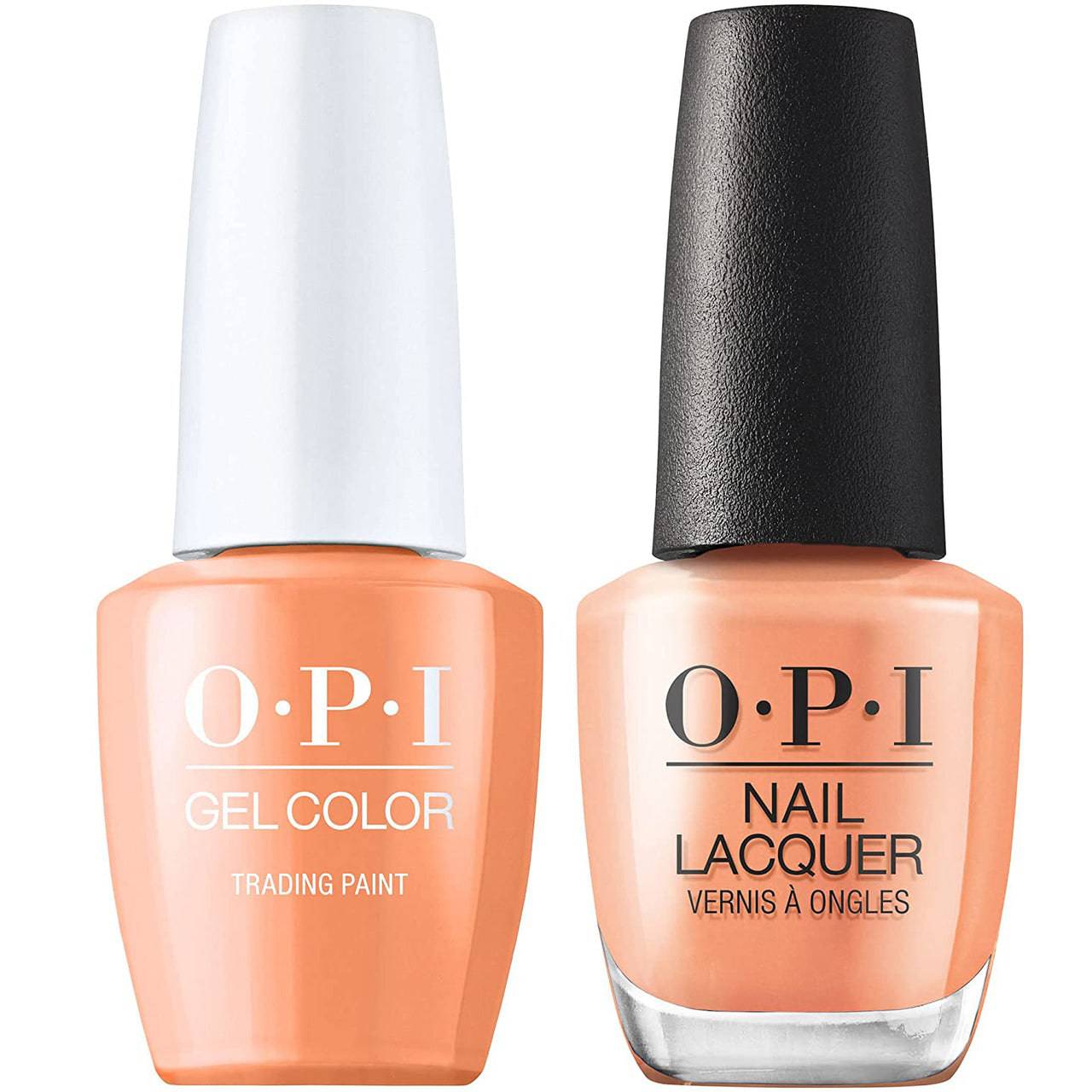 OPI GelColor + Matching Lacquer Trading Paint #D54 - Universal Nail Supplies