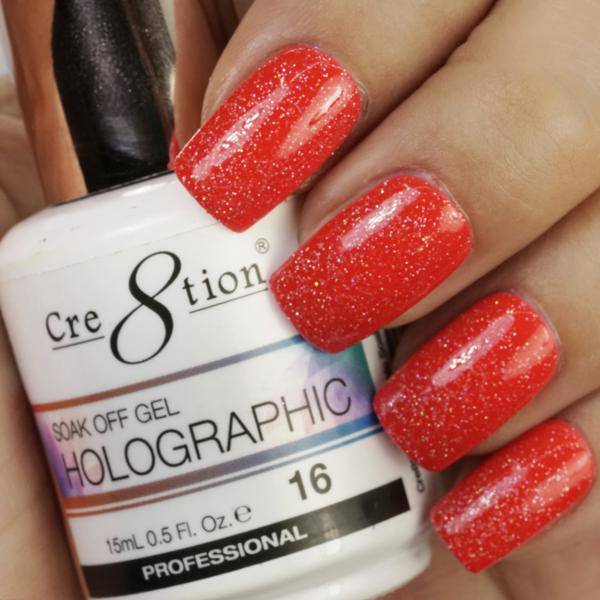 Cre8tion Holographic Gel - HG16 - Universal Nail Supplies