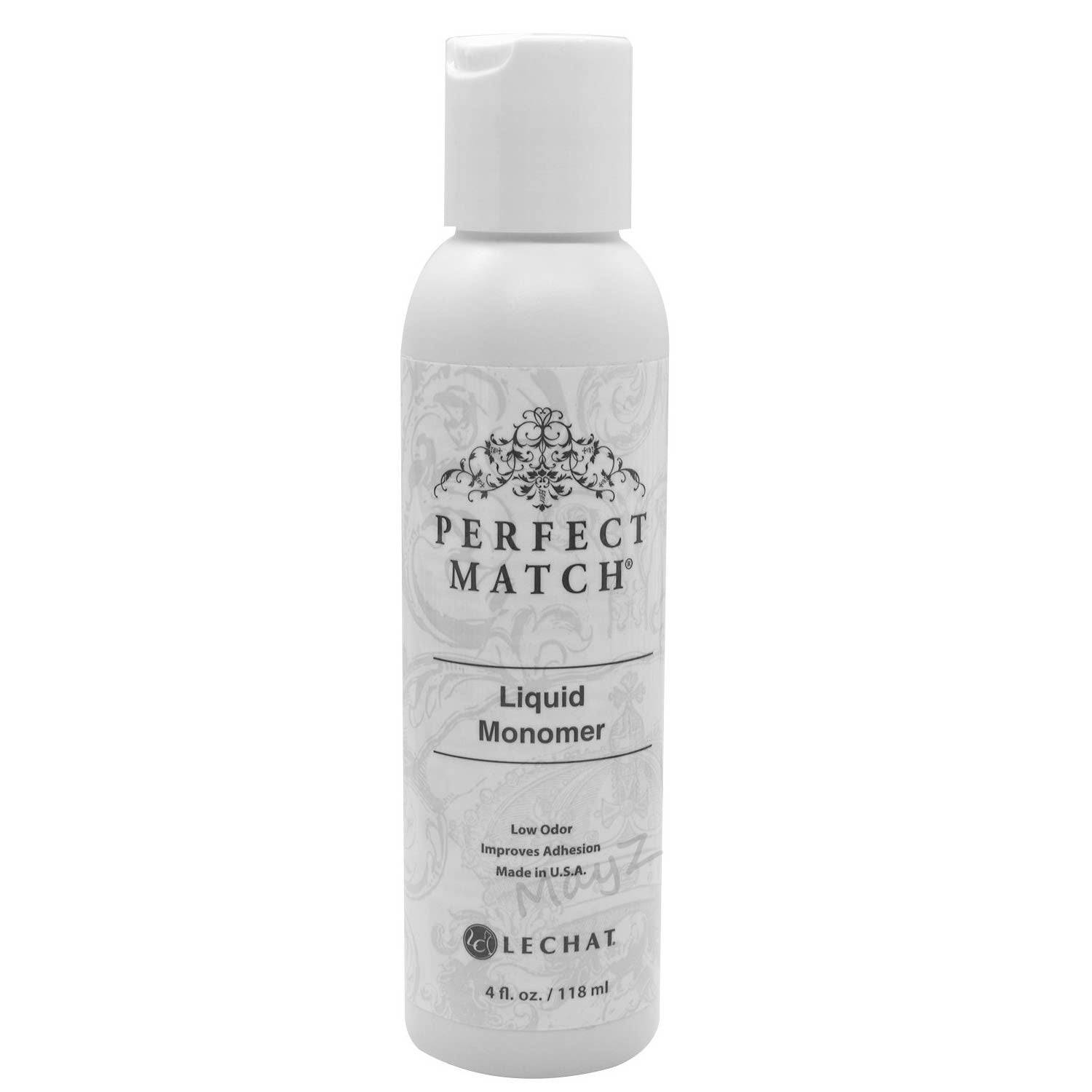 Lechat Perfect Match Liquid Monomer 4 oz 118 mL - Universal Nail Supplies