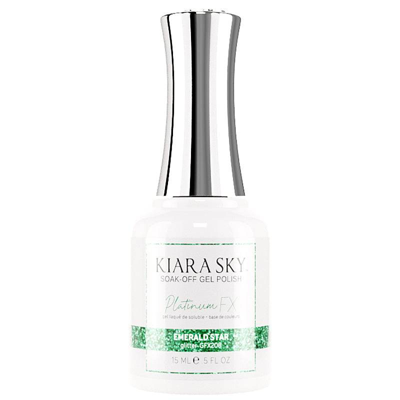 Kiara Sky Platinum GelFX - Emerald Star #GFX208 - Universal Nail Supplies