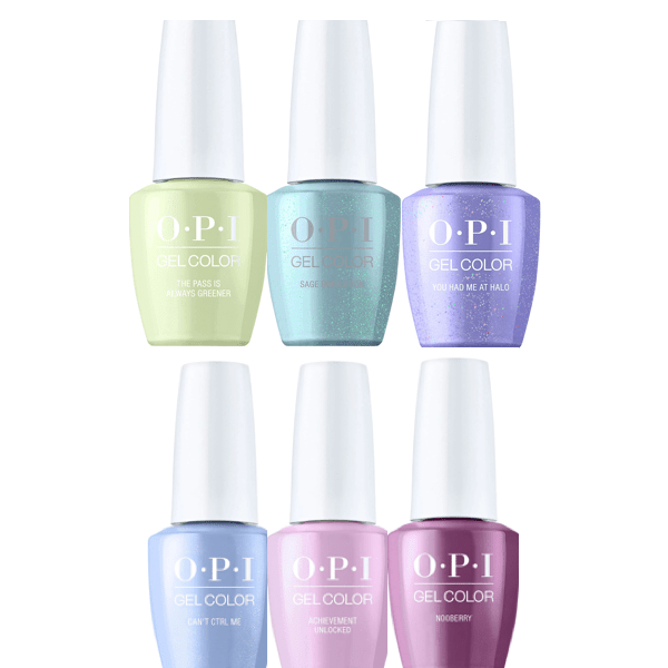 OPI GelColor XBOX Spring 2022 Collection #2 Set of 6 - Universal Nail Supplies