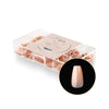 Aprés Gel-X - Neutrals Lila Natural Coffin Short Box of Tips 150pcs - 11 Sizes