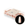 Aprés Gel-X - Neutrals Maisie Natural Coffin Medium Box of Tips 150pcs - 11 Sizes