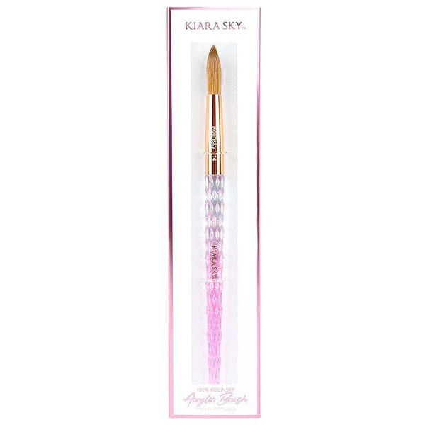 Kiara Sky Kolinsky Acrylic Brush #14 – NAILMALL