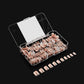 Aprés Gel-X - Neutrals Lila Natural Square Extra Short Box of Tips 150pcs - 11 Sizes - Universal Nail Supplies