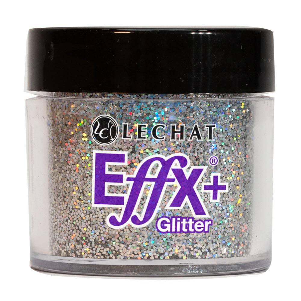 Lechat Effx Glitter - Platinum #P1-19 (1oz) - Universal Nail Supplies