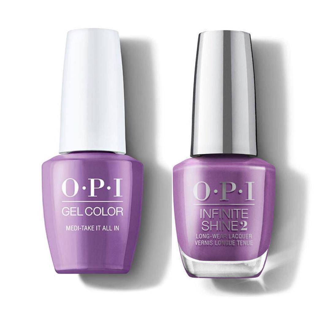 OPI GelColor + Infinite Shine Medi-take It All In #F003 (Discontinued ...