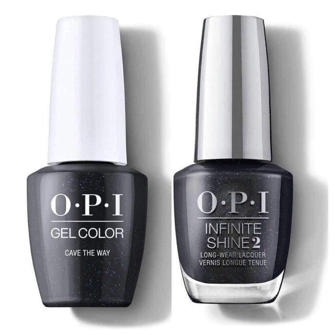OPI GelColor + Infinite Shine Cave The Way #F012 - Universal Nail Supplies