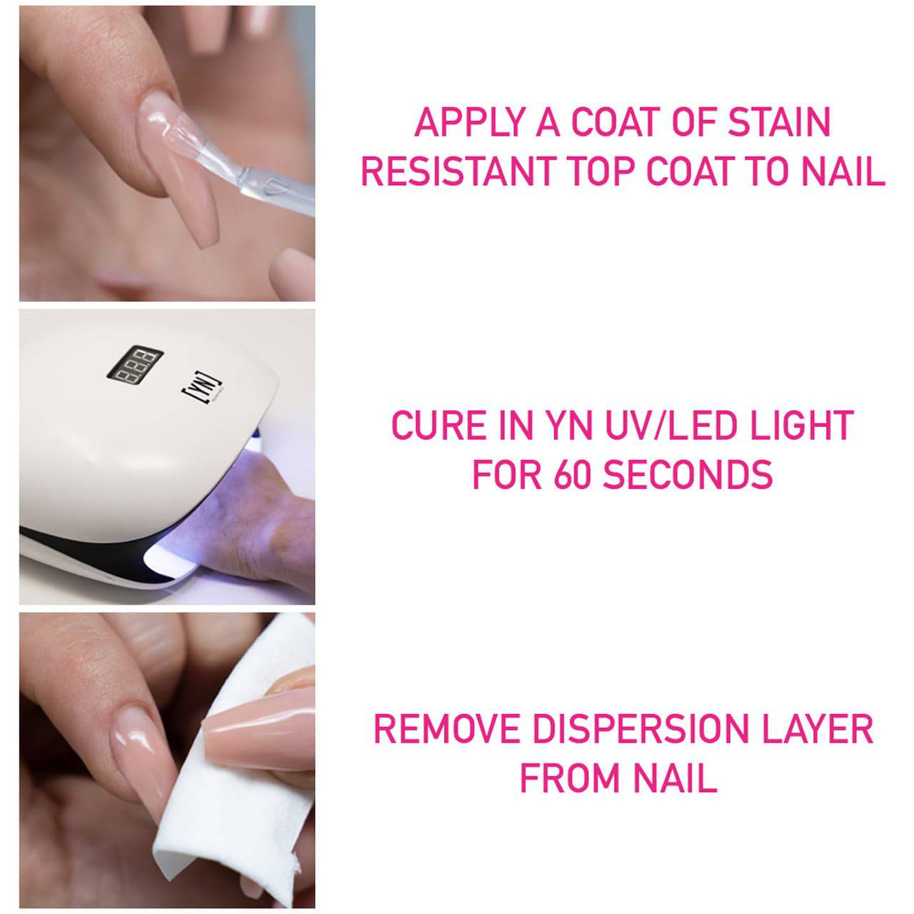 Young Nails - Stain Resistant Gel Top Coat 10mL - .34 fl oz - Universal Nail Supplies