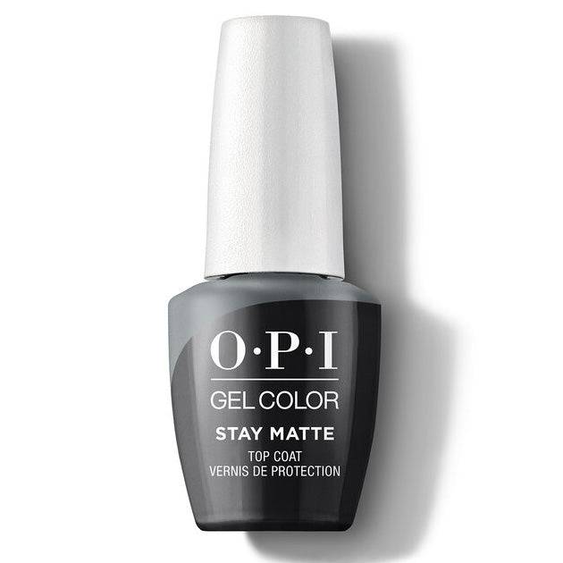 OPI GelColor Stay Matte Top Coat #GC004 - Universal Nail Supplies