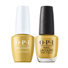 OPI GelColor + Matching Lacquer Ochre To The Moon #F005