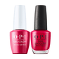 OPI GelColor + Matching Lacquer Red-veal Your Truth #F007 - Universal Nail Supplies