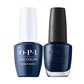 OPI GelColor + Matching Lacquer Midnight Mantra #F009 - Universal Nail Supplies