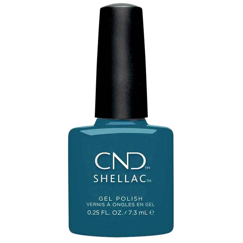 CND Creative Nail Design Shellac - Teal Time - Universal Nail Supplies