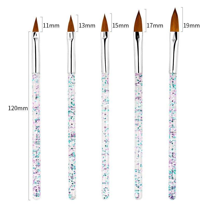 Nail Art Pen Brush UV Gel Acrylic Painting Drawing Liner Polish Brushes  Tips Kit